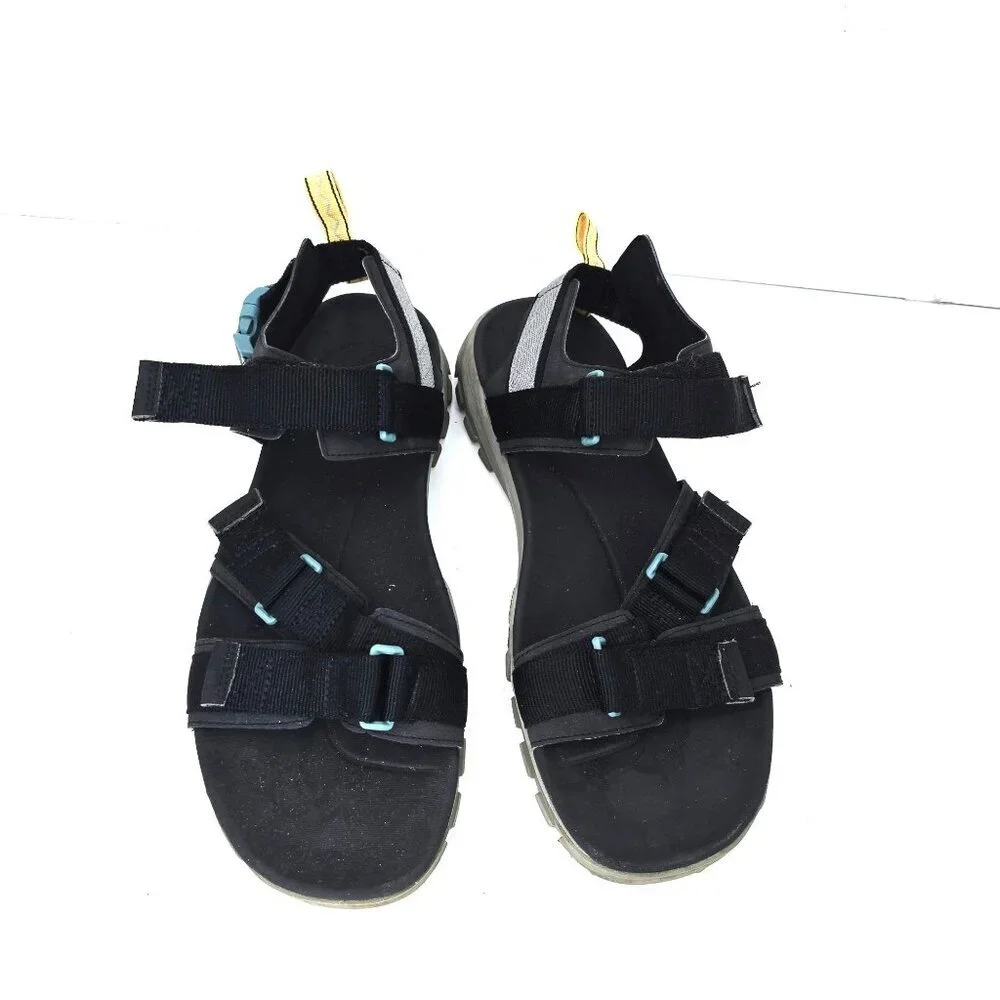 Timberland Black Garrison Trail Webbing Strap Hiking Sandal Men's Size 12